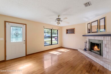 Living Room with Fireplace