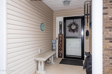 Covered front patio