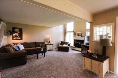 Spacious living area..