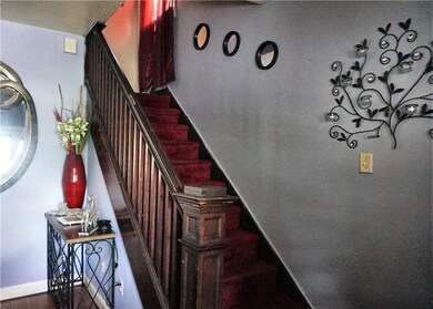 Upstairs you'll find all 3 bedrooms (approx. sizes