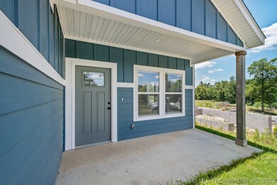 Covered front porch