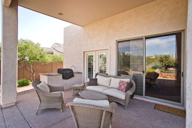 Patio Area with Built-in BBQ