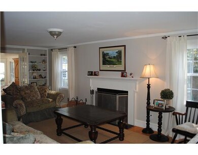 Living Room. Formal living room with fireplace.  F