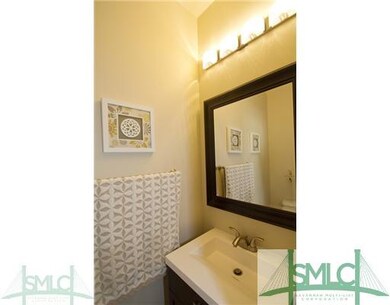 Bathroom. Powder Room with custom vanity
