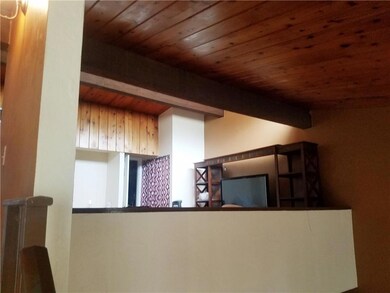 View from staircase into enclosable loft...the mas