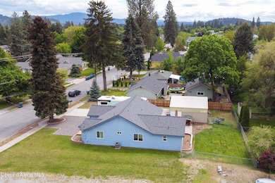 View from above looking south