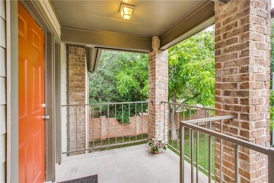Private front landing and balcony.