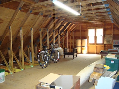 Storage above 2 car garage