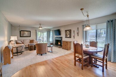 Open living and dining