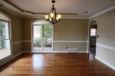 Spectacular Tray Ceilings and lots of Natural Ligh