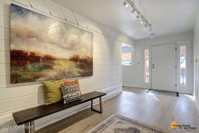 Large welcoming entry