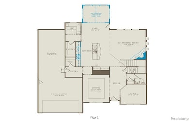Floorplan - Level 1