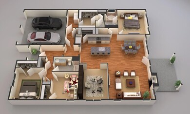 LX Base Floorplan Rendering