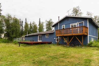 Rear of house