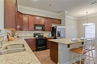 Kitchen has ample Storage, Island Has storage also