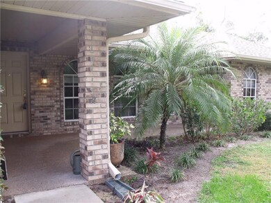 Welcoming front entrance