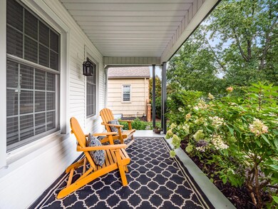 starting with the front porch!