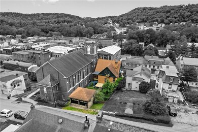 Aerial View Highlighting Rear of Property