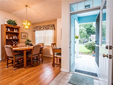 FOYER AND DINING ROOM
