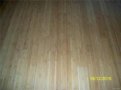 Bamboo flooring in living room