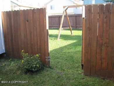 Gate to back yard