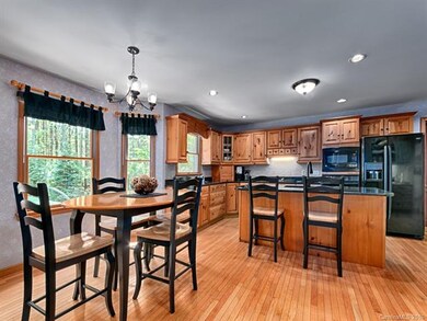 Kitchen with eat in area