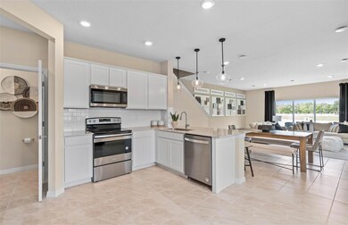Model Home Design Only. Pictures and furnishings are for illustrative purposes only. Elevations, colors and options may vary. Furniture is for model home staging only.