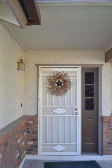 Front Door with Security Screen