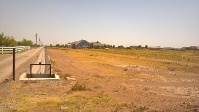 irrigation ditch running north and south