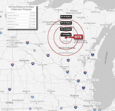 64.83 ac County Road G unit 3.7-12.6 acre lots, Merrill, WI 54452 - photo 2