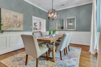 Formal Dining Room off the foyer and kitchen