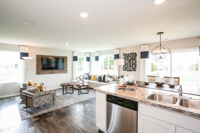 Model home pictured- features and options will var
