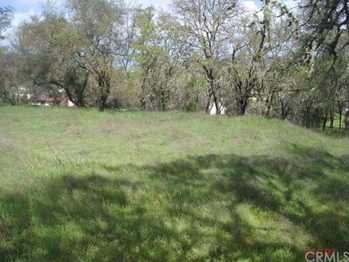 Building pad near the top of the lot.
