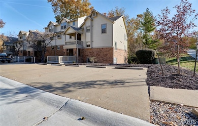 Front of property with parking lot view