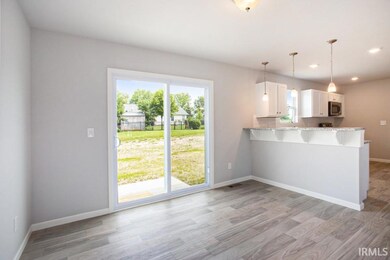 The dedicated dining nook can accommodate a large 