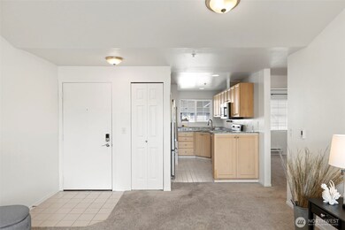 Potential for dining space off kitchen and living room.