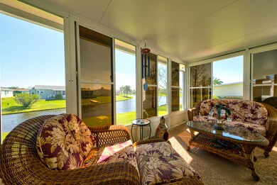back porch with water view
