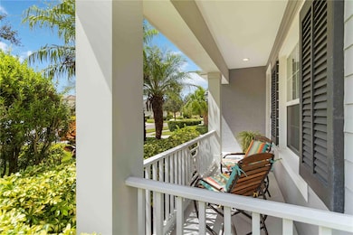 Great front porch for relaxing