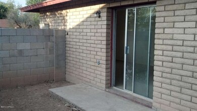 Apt B - Walled Courtyard and Patio Door