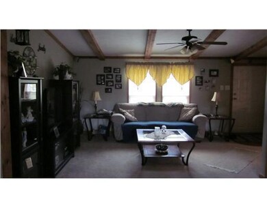 Living Room. Front to back living room