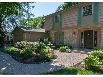 Exterior Front Brick Courtyard