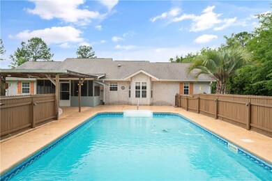 Heated saltwater pool!