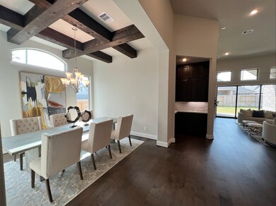 Another view of dining room, very light and bright throughout house.