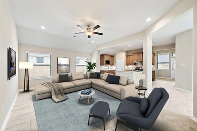 Living Room Virtually Staged