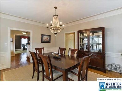 Large dining room.