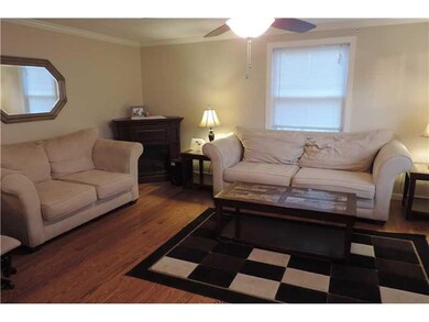 Living Room. The spacious living room is freshly p