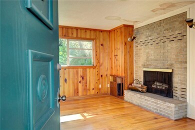View when entering the home through the front door