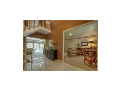 Souring ceilings throughout main level.