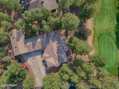Aerial with fairway