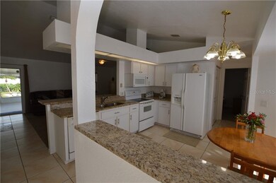 Spacious eat-in kitchen